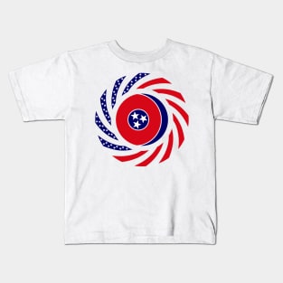 Tennessean Murican Patriot Flag Series Kids T-Shirt